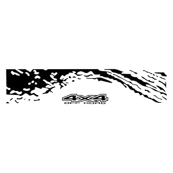 Amazon.com: nuoozy Truck Tailgate Vinyl Decal Preamble 4x4